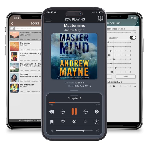 Download fo free audiobook Mastermind by Andrew Mayne and listen anywhere on your iOS devices in the ListenBook app.