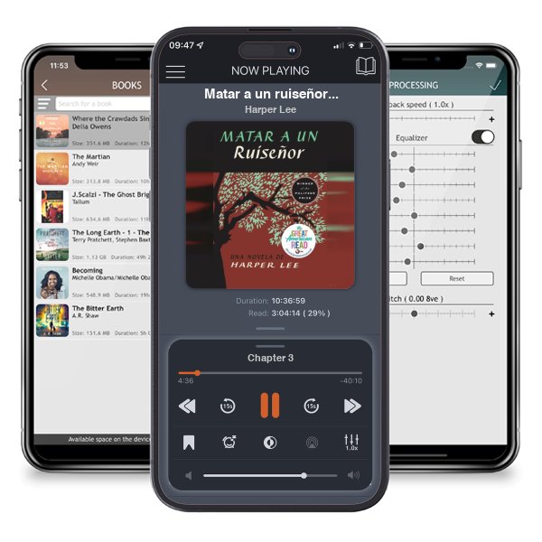 Descargar audiolibro gratis Matar a un ruiseñor / To Kill a Mockingbird by Harper Lee y escuchar en cualquier lugar en sus dispositivos iOS en la aplicación ListenBook.