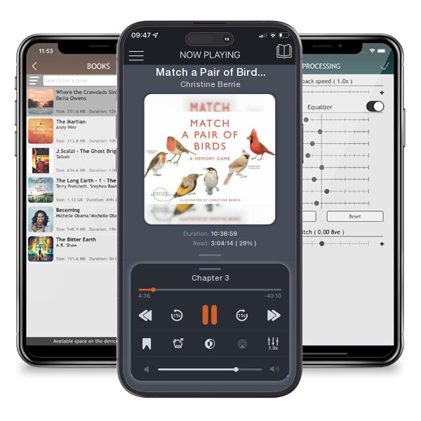 Download fo free audiobook Match a Pair of Birds: A Memory Game by Christine Berrie and listen anywhere on your iOS devices in the ListenBook app.