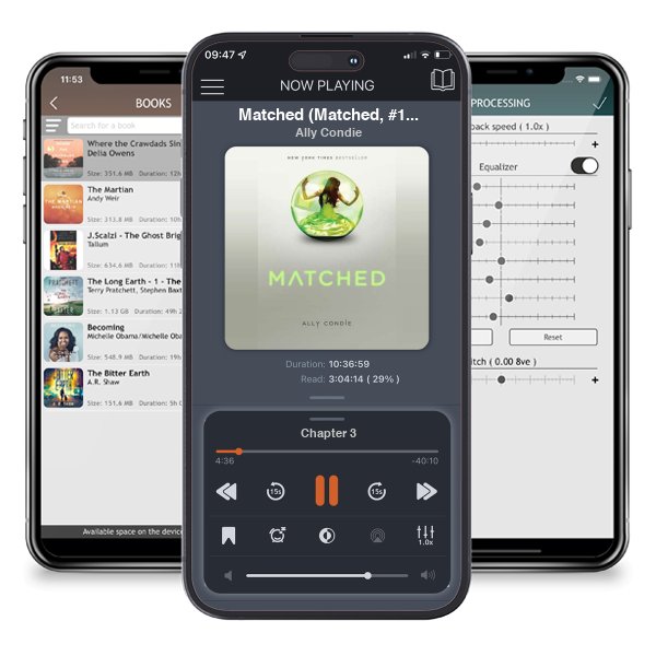 Download fo free audiobook Matched (Matched, #1) by Ally Condie and listen anywhere on your iOS devices in the ListenBook app.