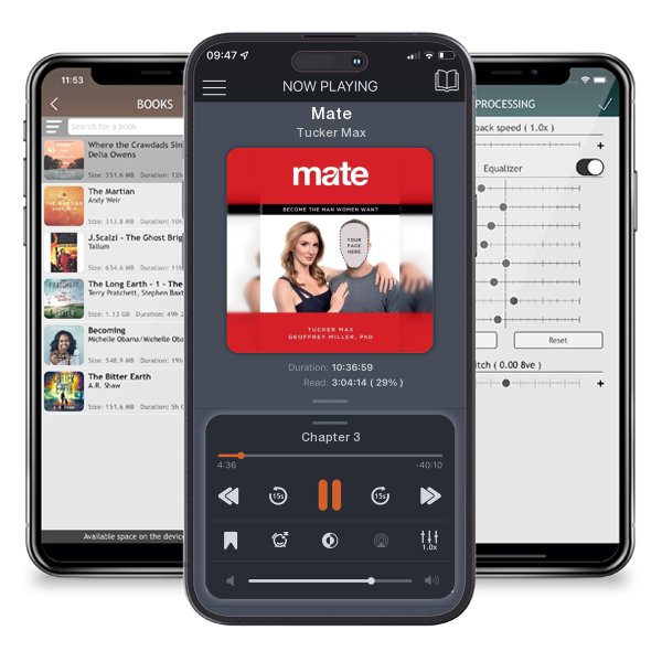 Download fo free audiobook Mate by Tucker Max and listen anywhere on your iOS devices in the ListenBook app.