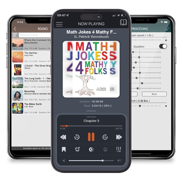 Download fo free audiobook Math Jokes 4 Mathy Folks by G. Patrick Vennebush and listen anywhere on your iOS devices in the ListenBook app.