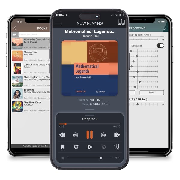 Download fo free audiobook Mathematical Legends: From Thales to Erdős - Springer Biographies by Tianxin Cai and listen anywhere on your iOS devices in the ListenBook app.