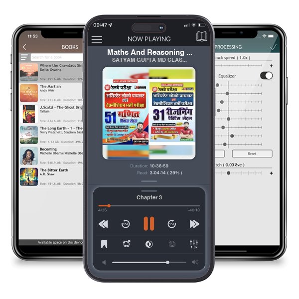 Download fo free audiobook Maths And Reasoning Mantra Book Combo For Rrb Alp & Technician by SATYAM GUPTA MD CLASSES and listen anywhere on your iOS devices in the ListenBook app.