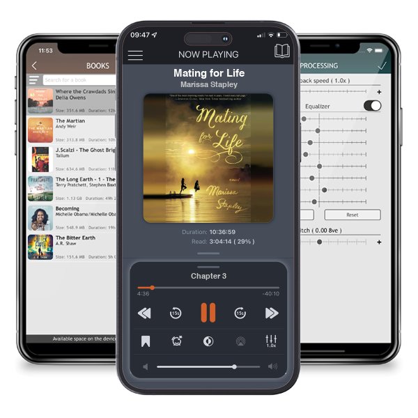 Download fo free audiobook Mating for Life by Marissa Stapley and listen anywhere on your iOS devices in the ListenBook app.