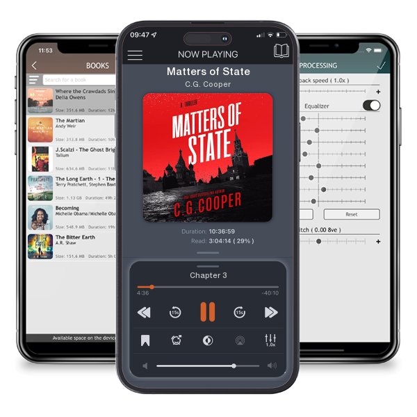 Download fo free audiobook Matters of State by C.G. Cooper and listen anywhere on your iOS devices in the ListenBook app.