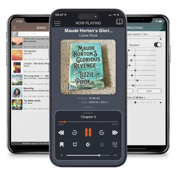 Download fo free audiobook Maude Horton's Glorious Revenge by Lizzie Pook and listen anywhere on your iOS devices in the ListenBook app.