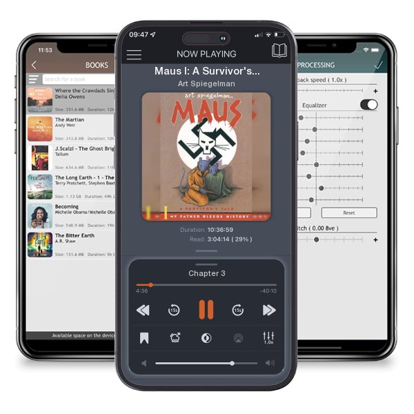 Download fo free audiobook Maus I: A Survivor's Tale: My Father Bleeds History by Art Spiegelman and listen anywhere on your iOS devices in the ListenBook app.