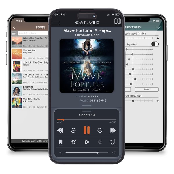 Download fo free audiobook Mave Fortune: A Rejected Mates Story by Elizabeth Dear and listen anywhere on your iOS devices in the ListenBook app.