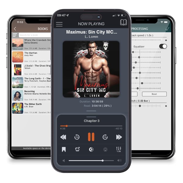 Download fo free audiobook Maximus: Sin City MC Oakland Chapter by L. Loren and listen anywhere on your iOS devices in the ListenBook app.