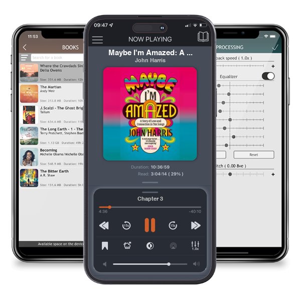 Download fo free audiobook Maybe I'm Amazed: A Story of Love and Connection in Ten Songs by John Harris and listen anywhere on your iOS devices in the ListenBook app.