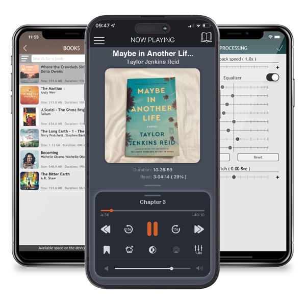 Download fo free audiobook Maybe in Another Life by Taylor Jenkins Reid and listen anywhere on your iOS devices in the ListenBook app.