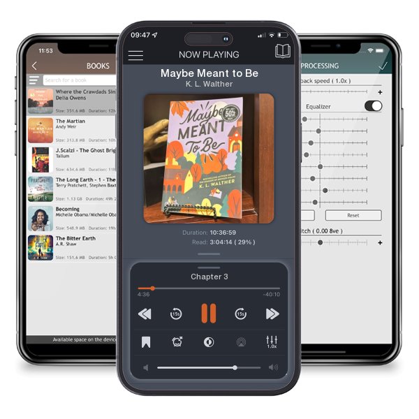 Download fo free audiobook Maybe Meant to Be by K. L. Walther and listen anywhere on your iOS devices in the ListenBook app.