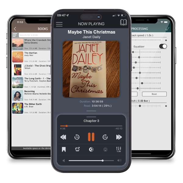 Download fo free audiobook Maybe This Christmas by Janet Daily and listen anywhere on your iOS devices in the ListenBook app.