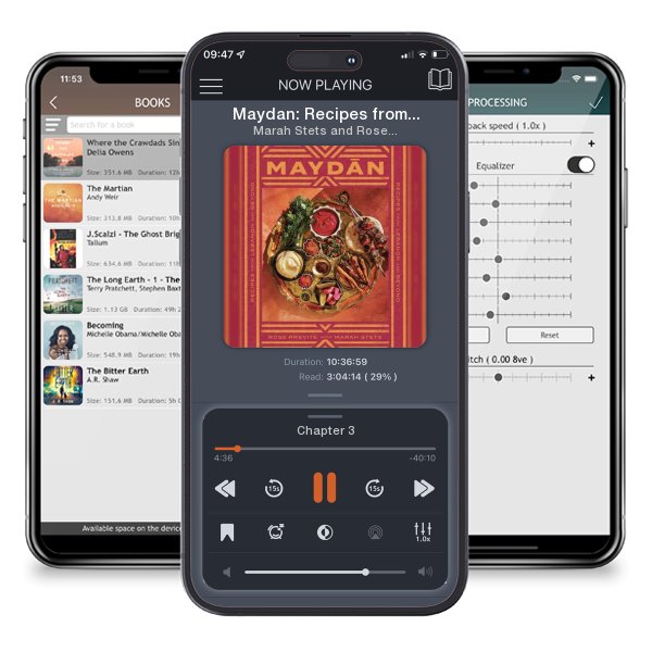 Download fo free audiobook Maydan: Recipes from Lebanon and Beyond by Marah Stets and Rose Previte and listen anywhere on your iOS devices in the ListenBook app.