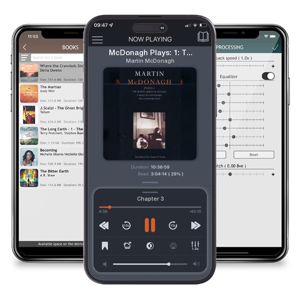 Download fo free audiobook McDonagh Plays: 1: The Beauty Queen of Leenane; A Skull of Connemara; The Lonesome West (Contemporary Dramatists) by Martin McDonagh and listen anywhere on your iOS devices in the ListenBook app.