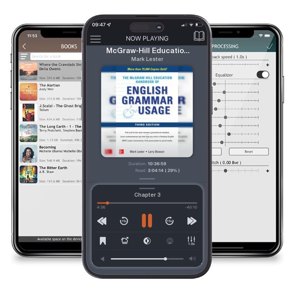 Download fo free audiobook McGraw-Hill Education Handbook of English Grammar & Usage by Mark Lester and listen anywhere on your iOS devices in the ListenBook app.