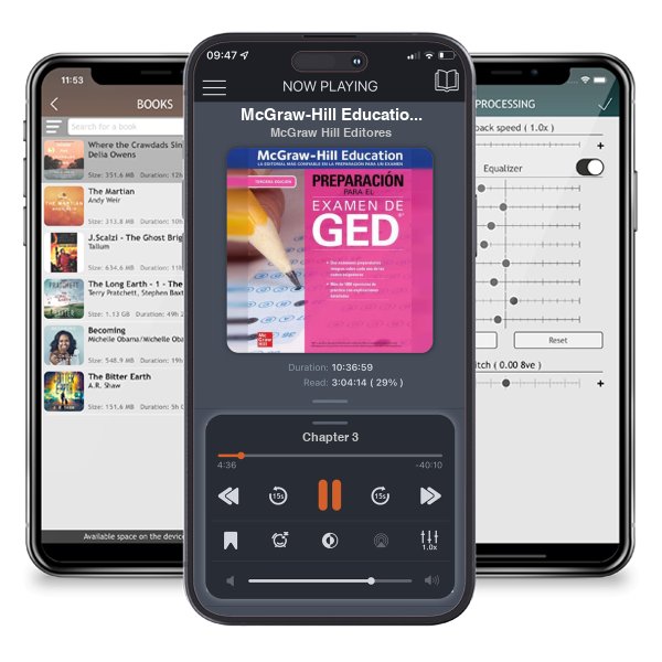 Descargar audiolibro gratis McGraw-Hill Education Preparacion para el Examen de GED, Tercera edicion by McGraw Hill Editores y escuchar en cualquier lugar en sus dispositivos iOS en la aplicación ListenBook.