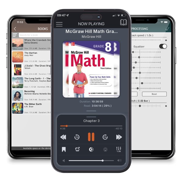 Download fo free audiobook McGraw Hill Math Grade 8, Third Edition by McGraw Hill and listen anywhere on your iOS devices in the ListenBook app.