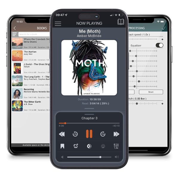 Download fo free audiobook Me (Moth) by Amber McBride and listen anywhere on your iOS devices in the ListenBook app.