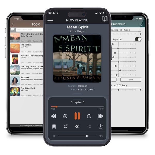 Download fo free audiobook Mean Spirit by Linda Hogan and listen anywhere on your iOS devices in the ListenBook app.