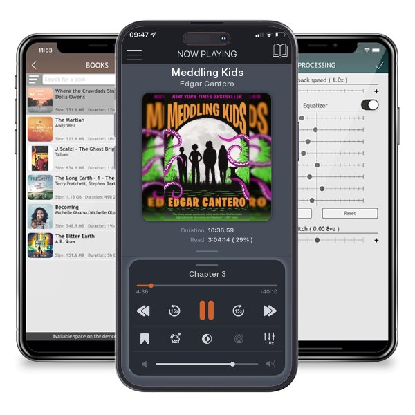 Download fo free audiobook Meddling Kids by Edgar Cantero and listen anywhere on your iOS devices in the ListenBook app.