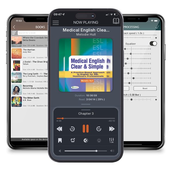 Download fo free audiobook Medical English Clear & Simple: A Practice-Based Approach to English for ESL Healthcare Professionals by Melodie Hull and listen anywhere on your iOS devices in the ListenBook app.