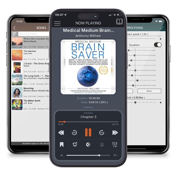 Download fo free audiobook Medical Medium Brain Saver: Answers to Brain Inflammation,... by Anthony William and listen anywhere on your iOS devices in the ListenBook app.