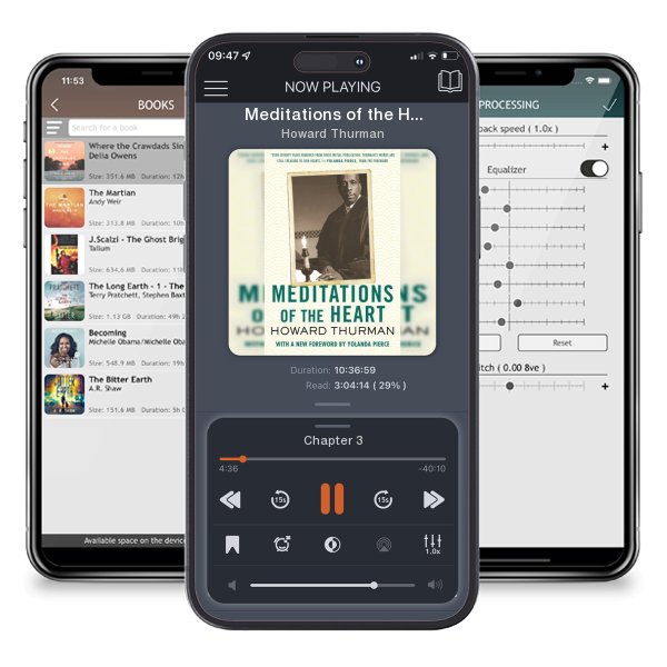 Download fo free audiobook Meditations of the Heart by Howard Thurman and listen anywhere on your iOS devices in the ListenBook app.
