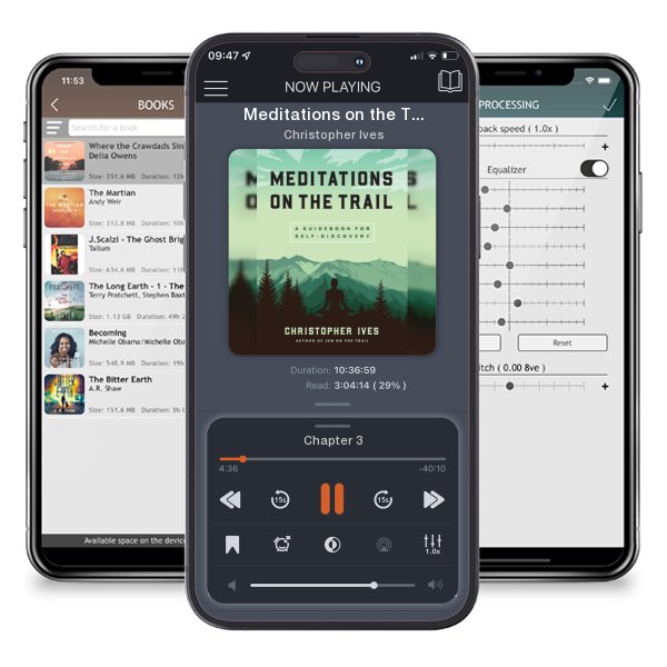 Download fo free audiobook Meditations on the Trail: A Guidebook for Self-Discovery by Christopher Ives and listen anywhere on your iOS devices in the ListenBook app.