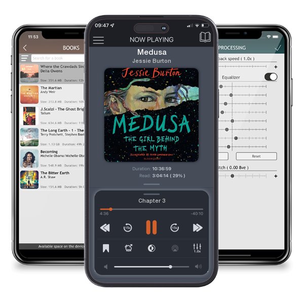 Download fo free audiobook Medusa by Jessie Burton and listen anywhere on your iOS devices in the ListenBook app.
