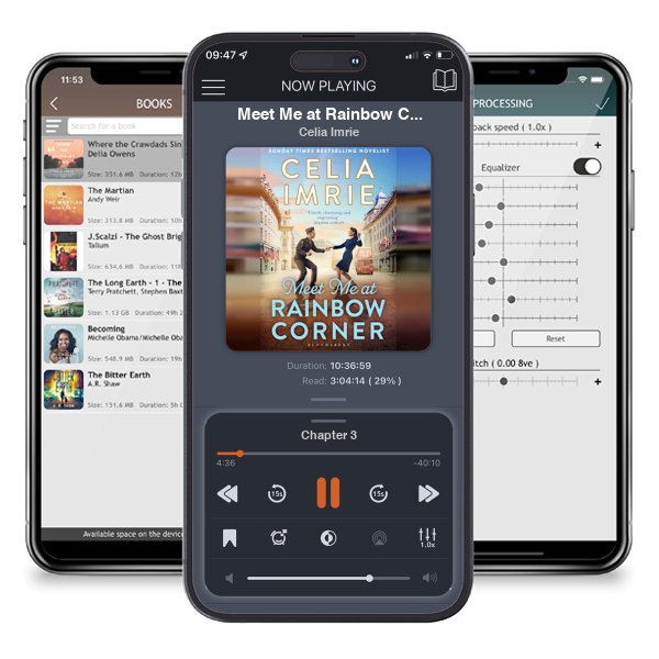 Download fo free audiobook Meet Me at Rainbow Corner by Celia Imrie and listen anywhere on your iOS devices in the ListenBook app.