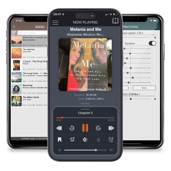 Download fo free audiobook Melania and Me by Stephanie Winston Wolkoff and listen anywhere on your iOS devices in the ListenBook app.