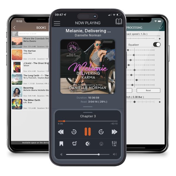 Download fo free audiobook Melanie, Delivering Karma by Danielle Norman and listen anywhere on your iOS devices in the ListenBook app.