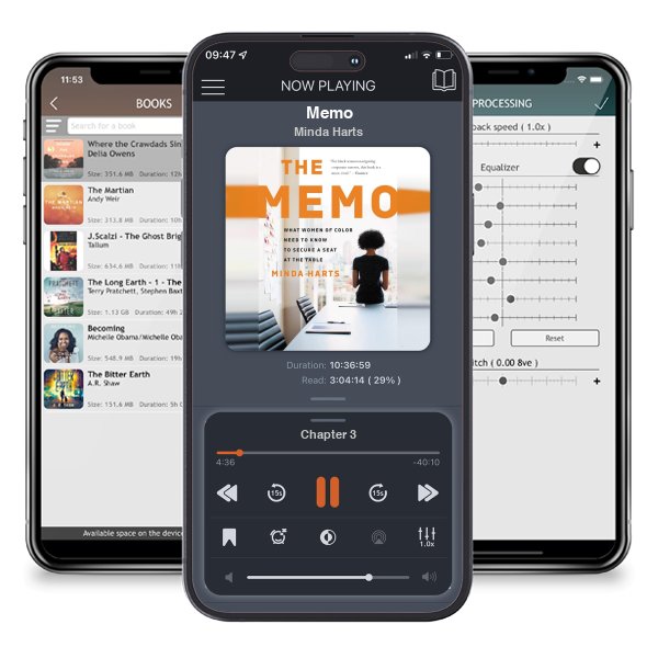 Download fo free audiobook Memo by Minda Harts and listen anywhere on your iOS devices in the ListenBook app.
