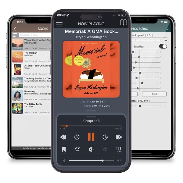 Download fo free audiobook Memorial: A GMA Book Club Pick (a Novel) by Bryan Washington and listen anywhere on your iOS devices in the ListenBook app.