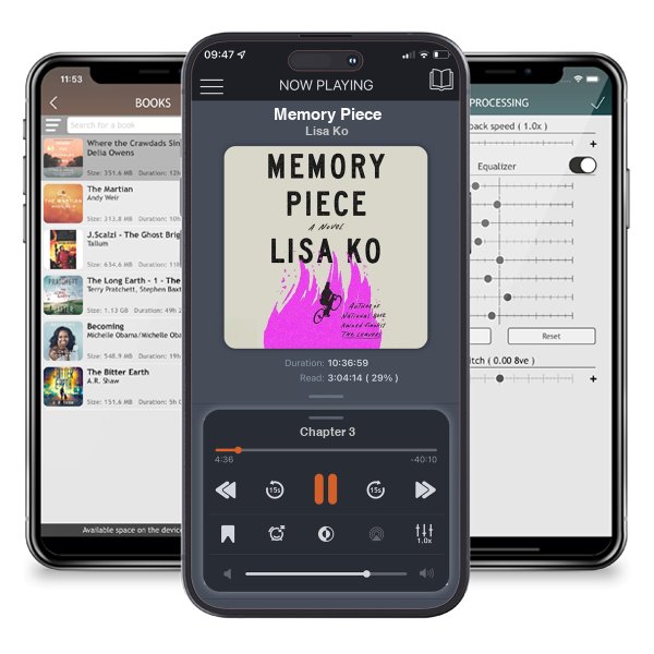 Download fo free audiobook Memory Piece by Lisa Ko and listen anywhere on your iOS devices in the ListenBook app.