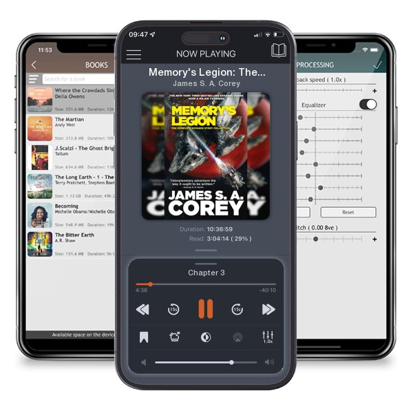 Download fo free audiobook Memory's Legion: The Complete Expanse Story Collection by James S. A. Corey and listen anywhere on your iOS devices in the ListenBook app.