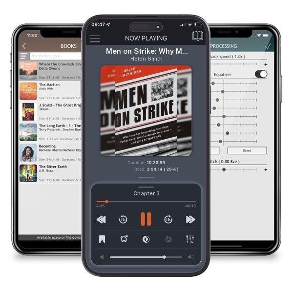 Download fo free audiobook Men on Strike: Why Men Are Boycotting Marriage, Fatherhood,... by Helen Smith and listen anywhere on your iOS devices in the ListenBook app.
