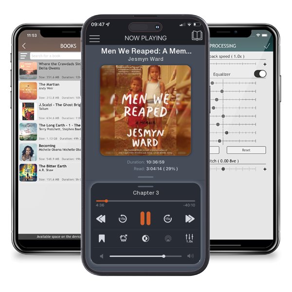 Download fo free audiobook Men We Reaped: A Memoir by Jesmyn Ward and listen anywhere on your iOS devices in the ListenBook app.