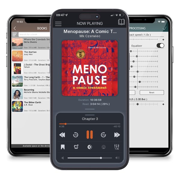 Download fo free audiobook Menopause: A Comic Treatment by Mk Czerwiec and listen anywhere on your iOS devices in the ListenBook app.