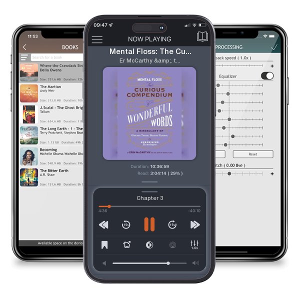 Download fo free audiobook Mental Floss: The Curious Compendium of Wonderful Words: A... by Er McCarthy &. the Team at Mental Floss and listen anywhere on your iOS devices in the ListenBook app.