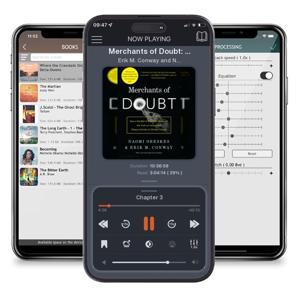 Download fo free audiobook Merchants of Doubt: How a Handful of Scientists Obscured the... by Erik M. Conway and Naomi Oreskes and listen anywhere on your iOS devices in the ListenBook app.