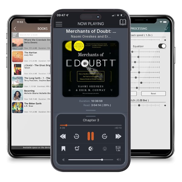 Download fo free audiobook Merchants of Doubt: How a Handful of Scientists Obscured the... by Naomi Oreskes and Erik M. Conway and listen anywhere on your iOS devices in the ListenBook app.