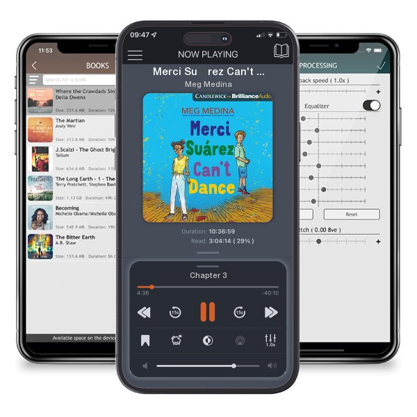 Download fo free audiobook Merci Suárez Can't Dance by Meg Medina and listen anywhere on your iOS devices in the ListenBook app.