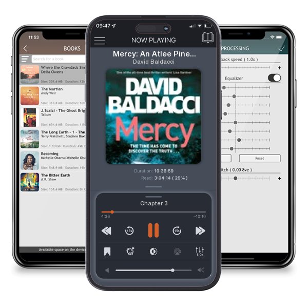 Download fo free audiobook Mercy: An Atlee Pine Novel 4 by David Baldacci and listen anywhere on your iOS devices in the ListenBook app.