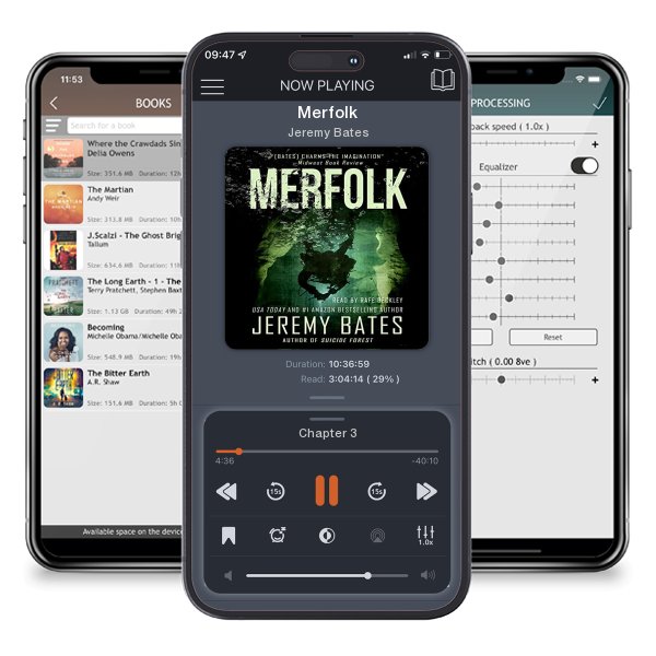 Download fo free audiobook Merfolk by Jeremy Bates and listen anywhere on your iOS devices in the ListenBook app.