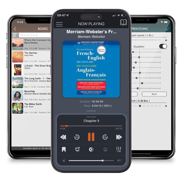 Download fo free audiobook Merriam-Webster\'s French-English Dictionary by Merriam-Webster and listen anywhere on your iOS devices in the ListenBook app.