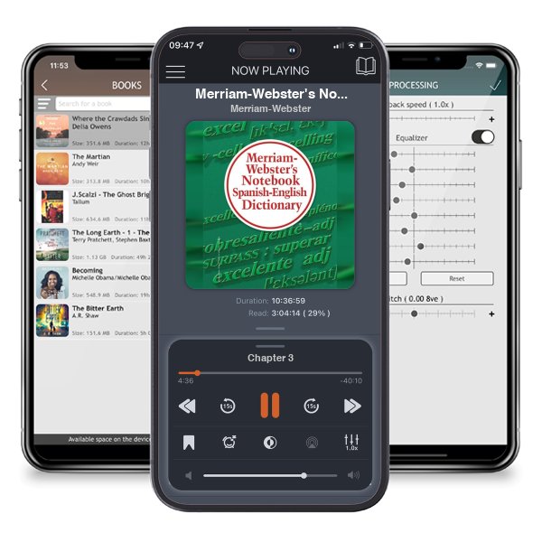 Descargar audiolibro gratis Merriam-Webster's Notebook Spanish-English Dictionary by Merriam-Webster y escuchar en cualquier lugar en sus dispositivos iOS en la aplicación ListenBook.