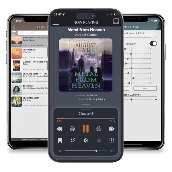 Download fo free audiobook Metal from Heaven by August Clarke and listen anywhere on your iOS devices in the ListenBook app.